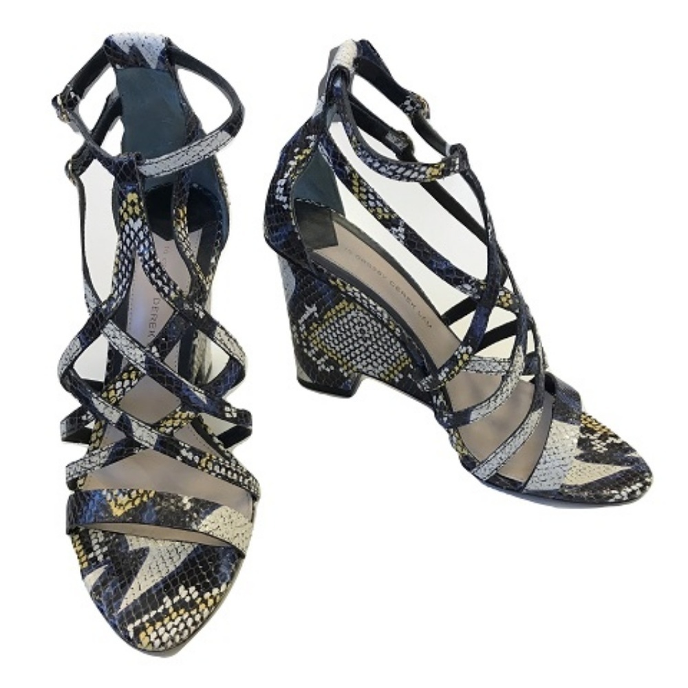 Derek Lam 10 Crosby Zanzibar Wedge Sandals